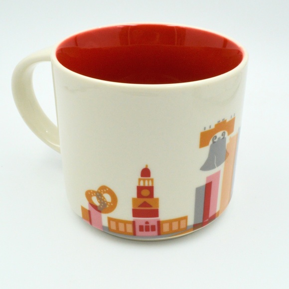 Starbucks, You Are Here Collection, Philadelphia Mug, 14 Fl Oz 2013 - Picture 3 of 6